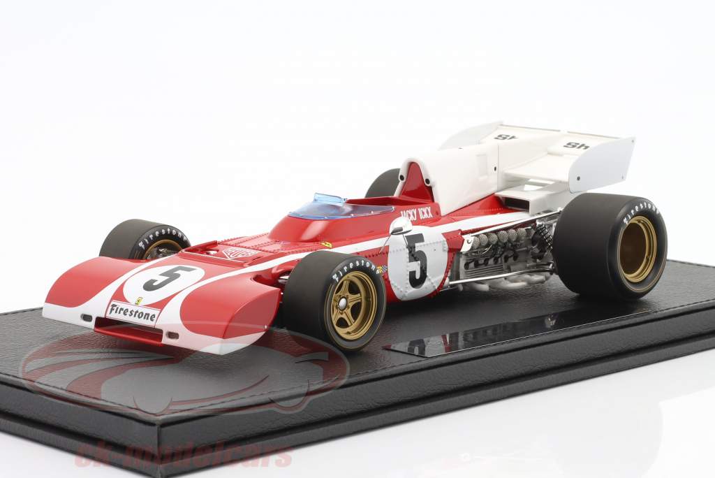 Jacky Ickx Ferrari 312B2 #5 8ème Afrique du Sud GP formule 1 1972 1:18 GP Replicas