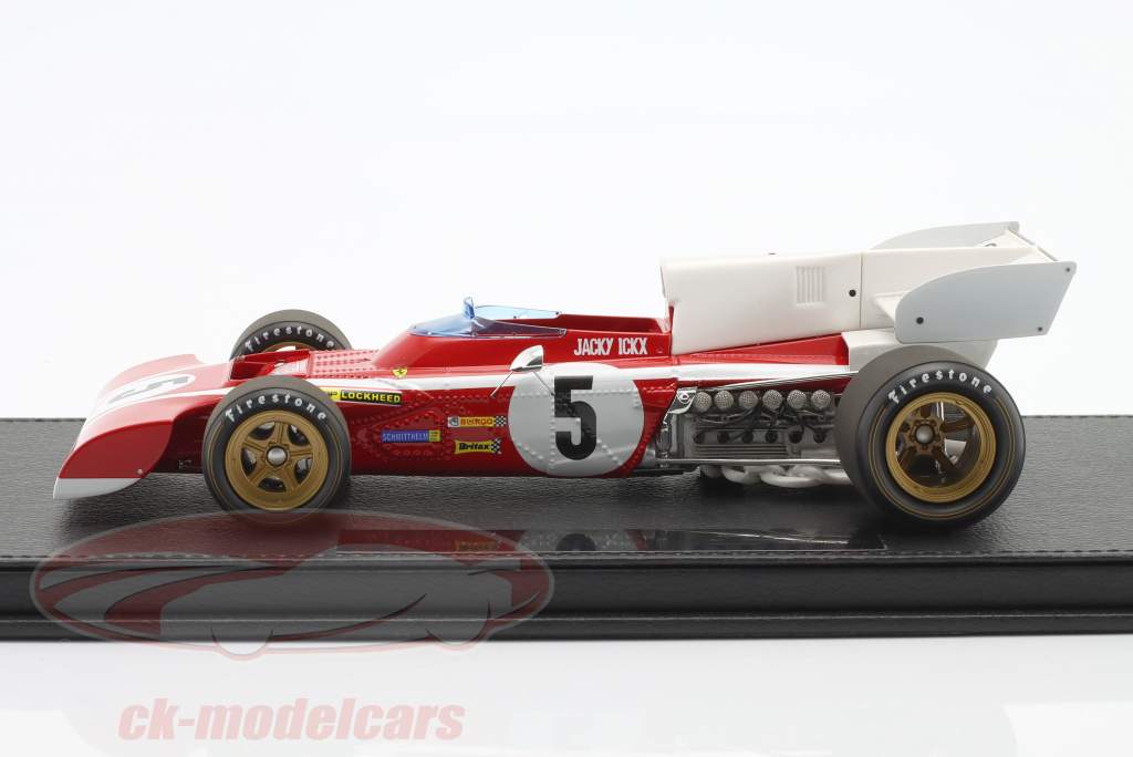 Jacky Ickx Ferrari 312B2 #5 8 Sudáfrica GP fórmula 1 1972 1:18 GP Replicas