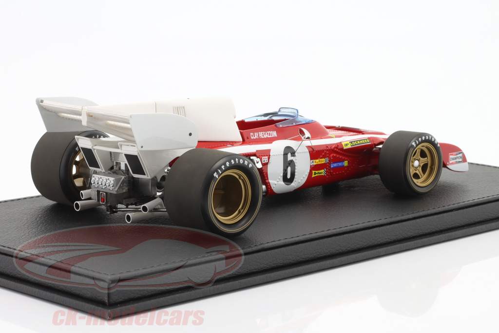 Clay Regazzoni Ferrari 312B2 #6 Sudáfrica GP fórmula 1 1972 1:18 GP Replicas