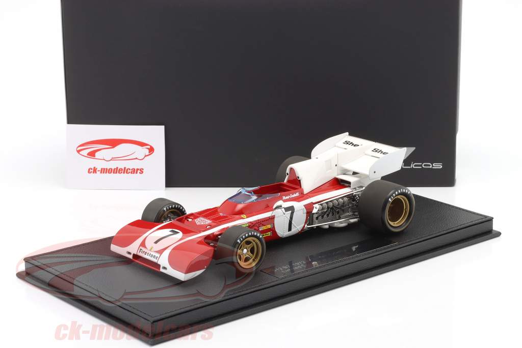 Mario Andretti Ferrari 312B2 #7 4th South Africa GP formula 1 1972 1:18 GP Replicas