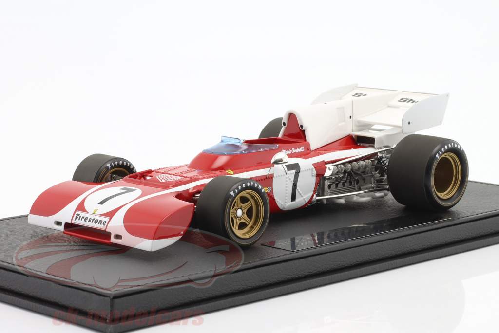Mario Andretti Ferrari 312B2 #7 4 Sydafrika GP formel 1 1972 1:18 GP Replicas