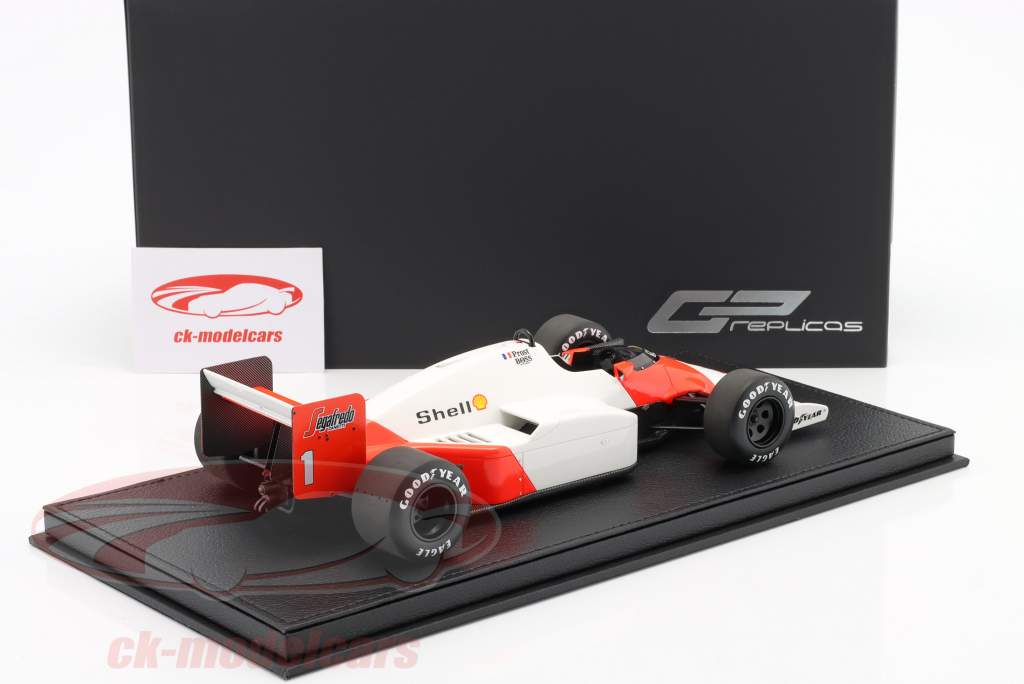 Alain Prost McLaren MP4/2C #1 fórmula 1 Campeón mundial 1986 1:18 GP Replicas