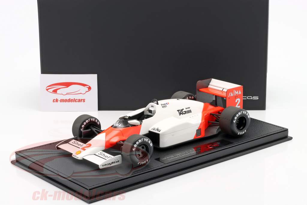Alain Prost McLaren MP4/2B #2 formule 1 Champion du monde 1985 1:18 GP Replicas