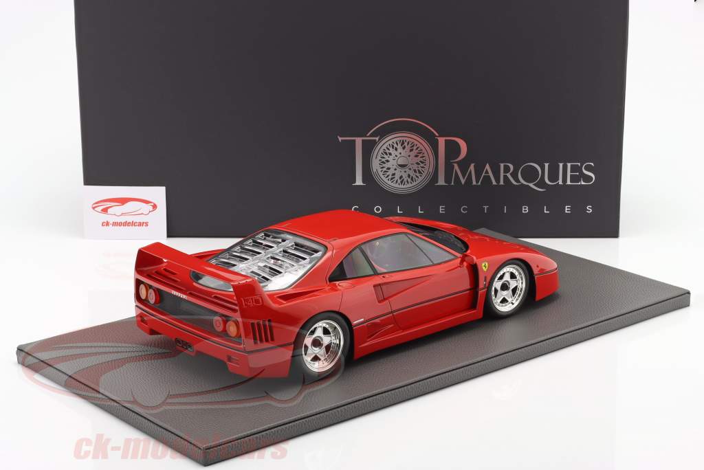 Ferrari F40 建设年份 1987 红色的 1:12 TopMarques