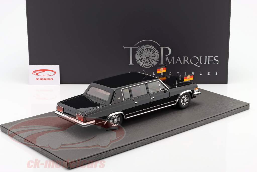 ZIL 4104 state limousine GDR Erich Honecker 1985 black 1:18 TopMarques