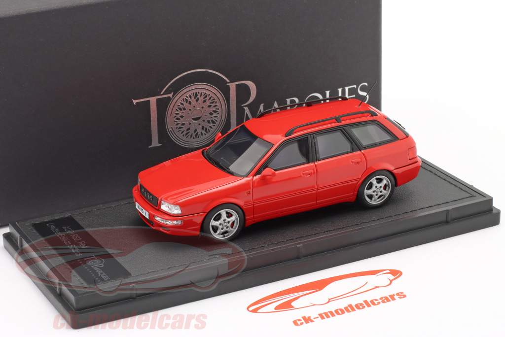 Audi Avant RS2 Année de construction 1994 rouge 1:43 TopMarques