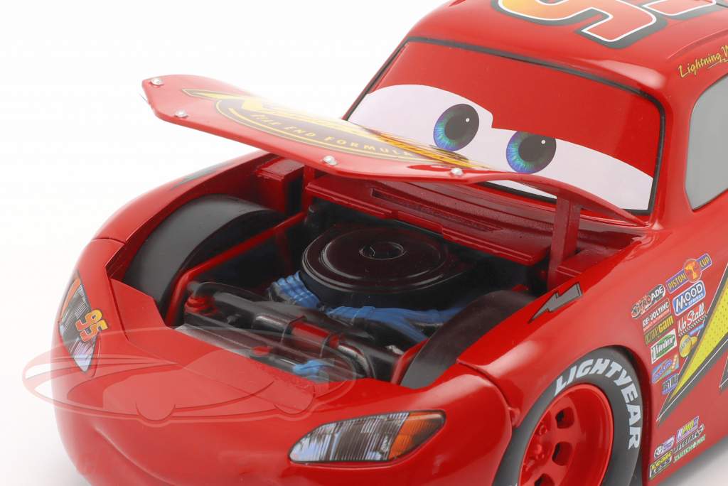 Lightning McQueen #95 Disney Film Cars rouge 1:24 Jada Toys