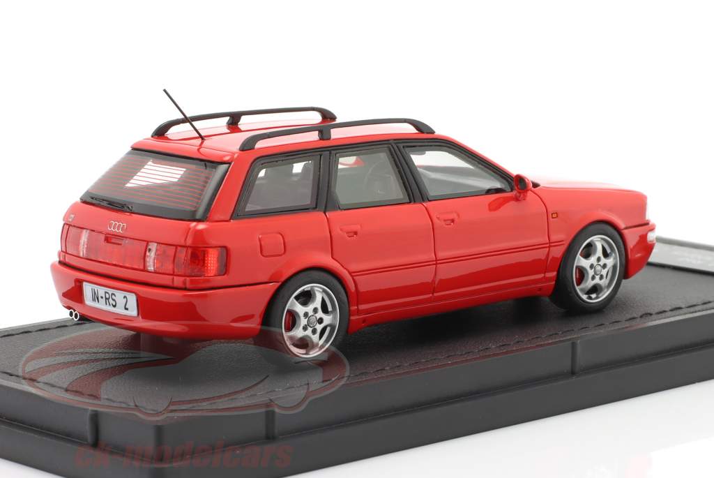 Audi Avant RS2 Année de construction 1994 rouge 1:43 TopMarques