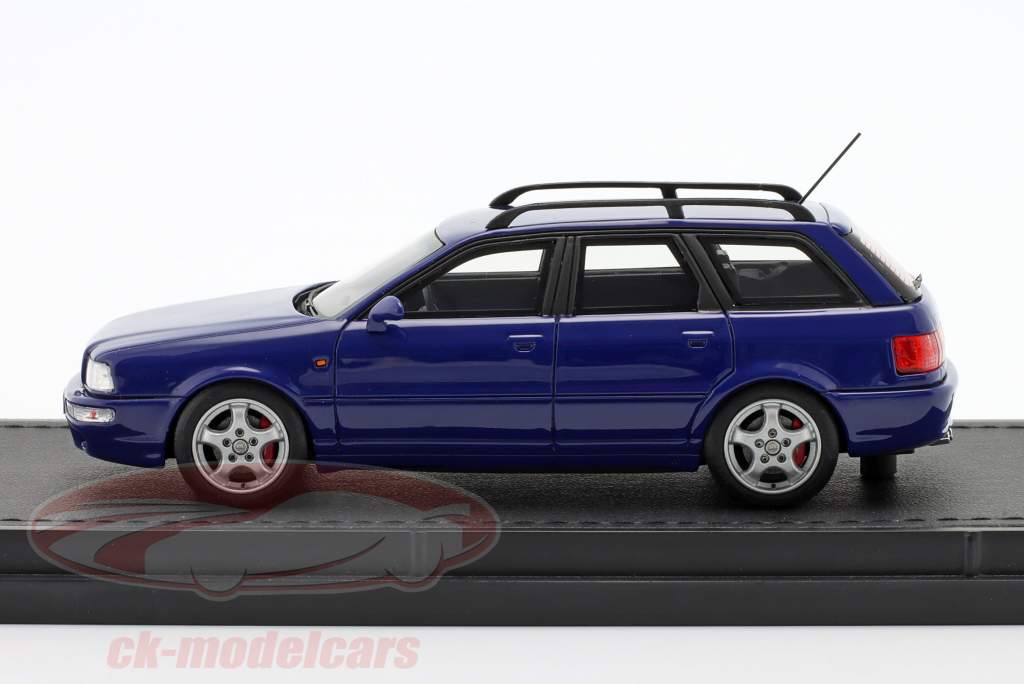 Audi Avant RS2 Année de construction 1994 bleu 1:43 TopMarques