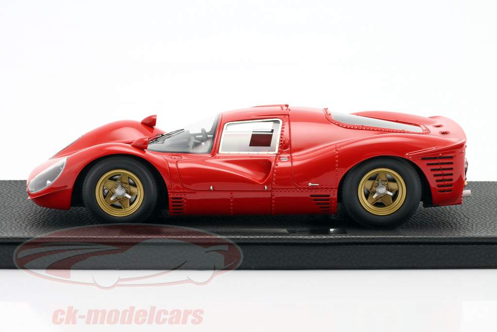 Ferrari 330 P4 Presse Version 1967 rot 1:18 GP Replicas