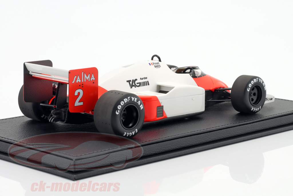 Alain Prost McLaren MP4/2B #2 formula 1 World Champion 1985 1:18 GP Replicas