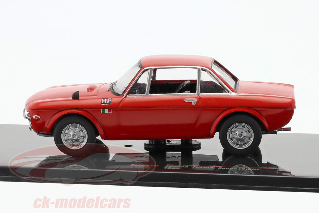 Lancia Fulvia Coupe 1.6 HF Byggeår 1969 rød 1:43 Ixo