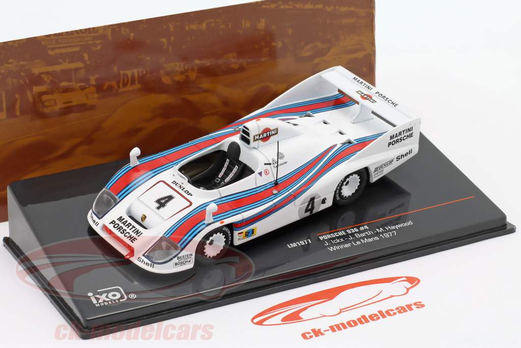 Porsche 936/77 #4 Winner 24h LeMans 1977 Ickx, Barth, Haywood 1:43 Ixo