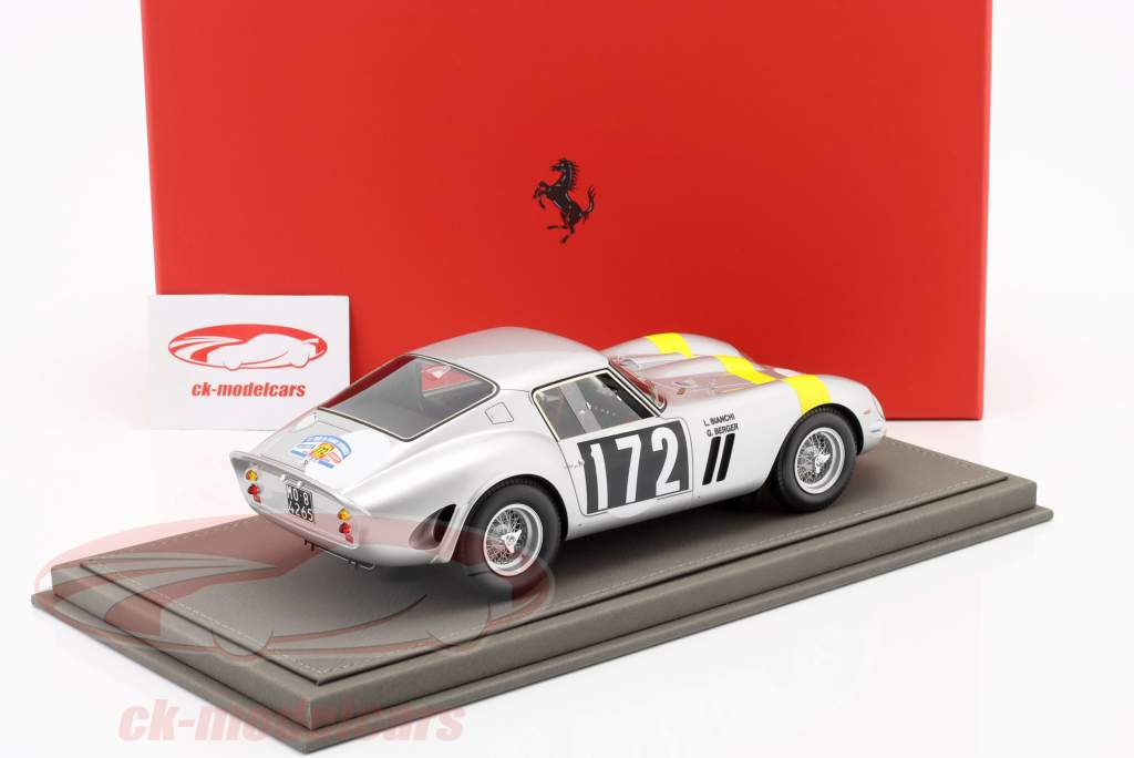 Ferrari 250 GTO #172 gagnant Rallye Tour de France 1964 Bianchi, Berger 1:18 BBR