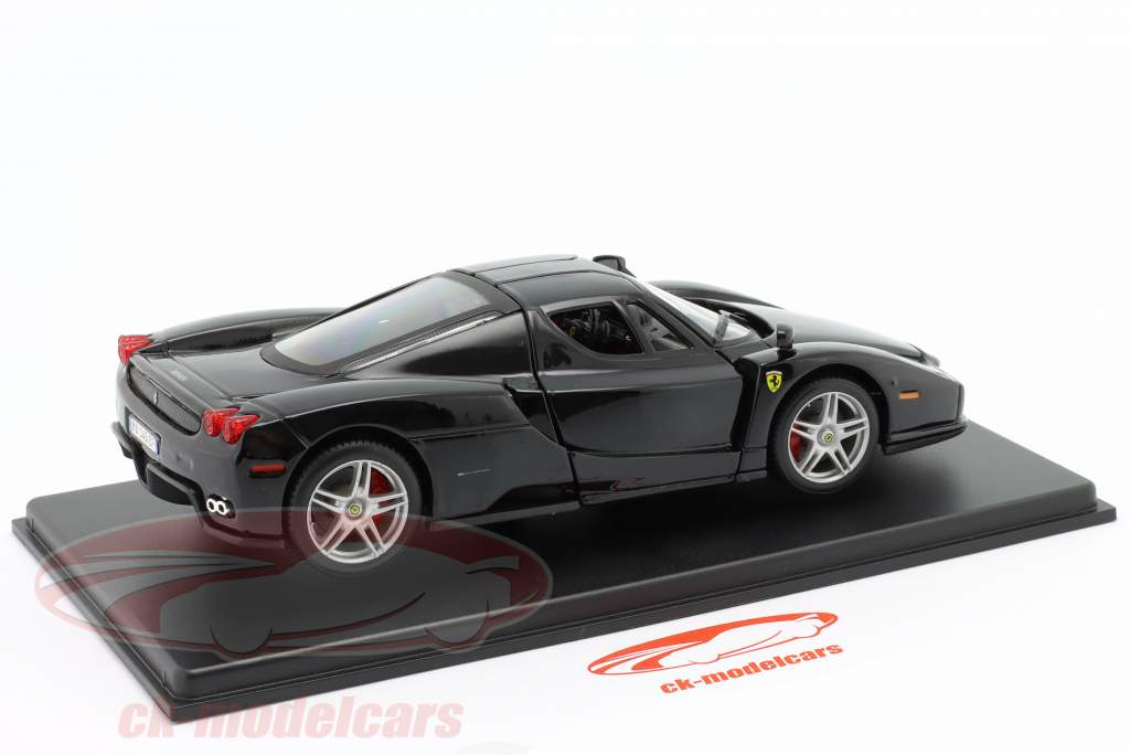 Ferrari Enzo Ferrari 建設年 2002 黒 1:24 Bburago