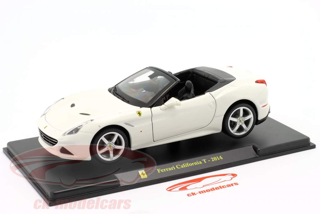 Ferrari California T Baujahr 2014 weiß 1:24 Bburago