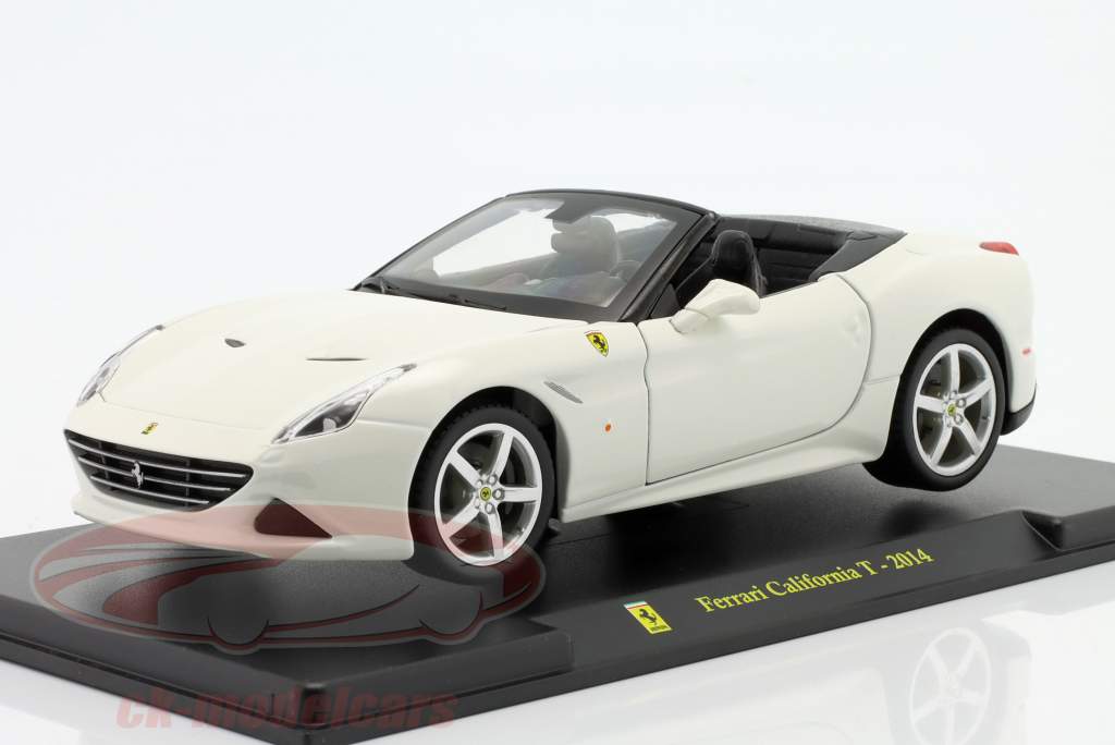 Ferrari California T year 2014 white 1:24 Bburago