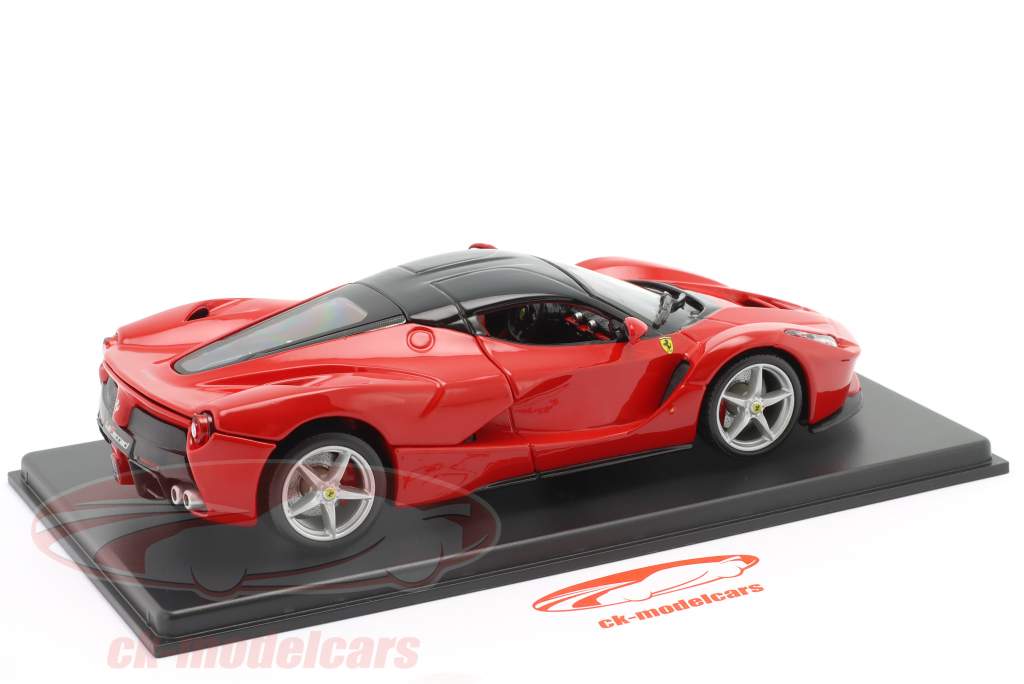 Ferrari LaFerrari Baujahr 2013 rot / schwarz 1:24 Bburago