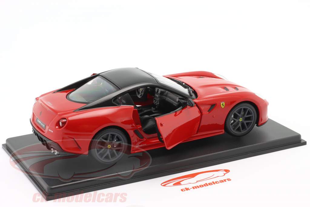 Ferrari 599 GTO Anno di costruzione 2010 Nero / rosso 1:24 Bburago