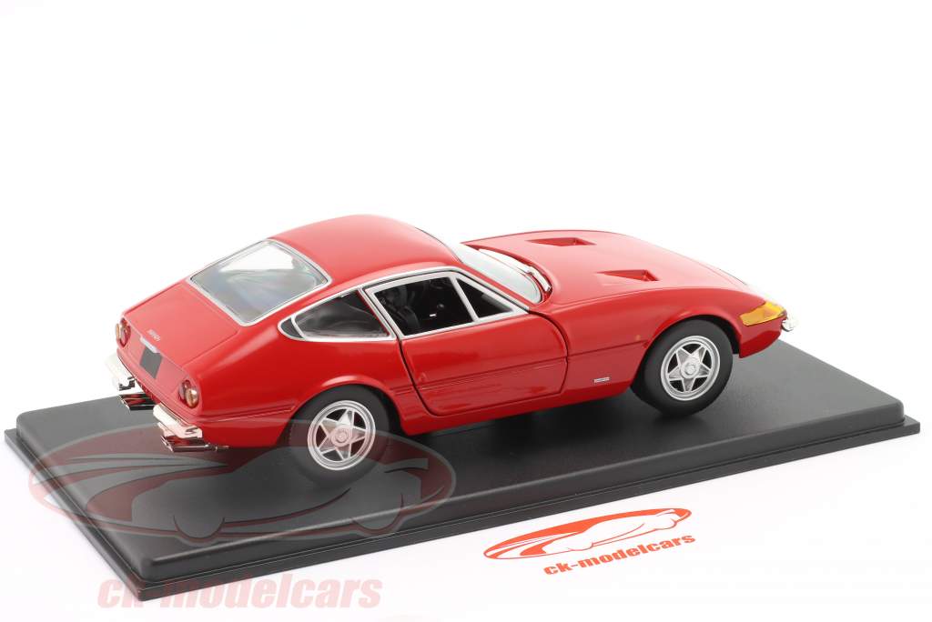 Ferrari 365 GTB/4 Baujahr 1968 rot 1:24 Bburago