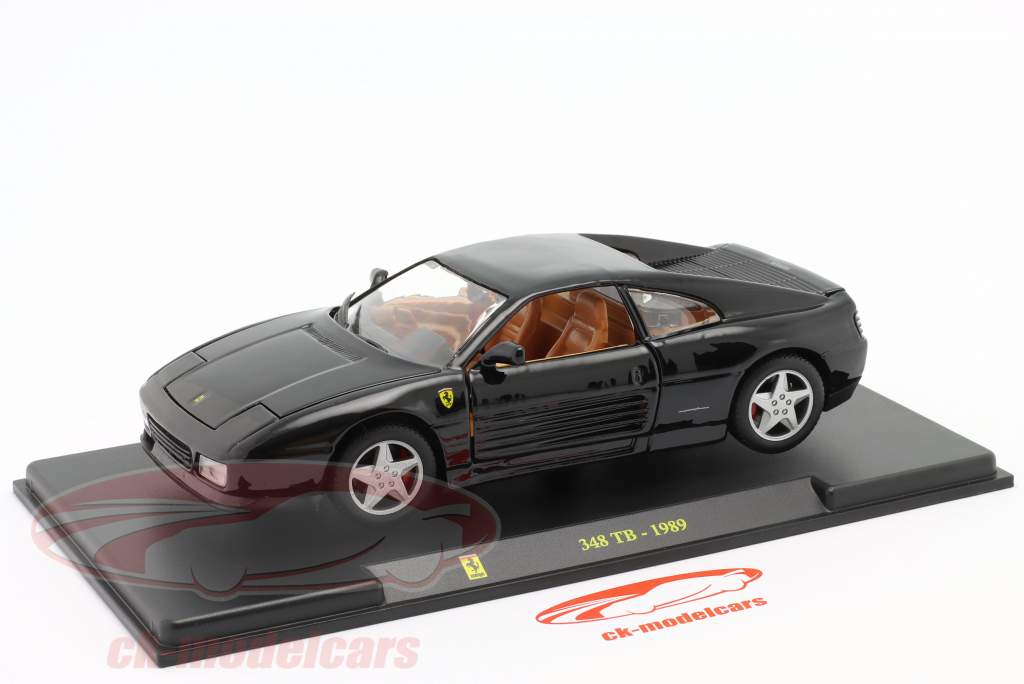 Bburago 1:24 Ferrari 348 TB Baujahr 1989 schwarz CK75595  