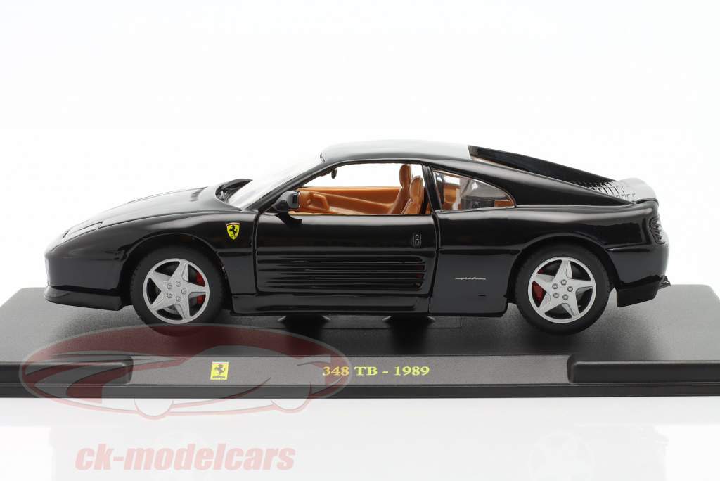 Ferrari 348 TB 建设年份 1989 黑色的 1:24 Bburago