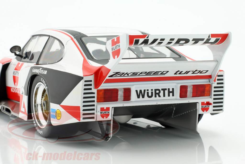 Ford Capri Turbo Gruppe 5 #2 DRM kampioen 1981 Klaus Ludwig 1:18 Werk83