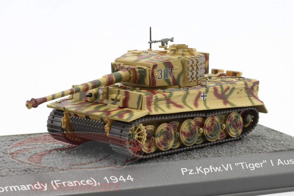 conjunto de tanque M4A4 Sherman Firefly & Pz.Kpfw.VI Tiger I / Normandía 1944 1:72 Hachette