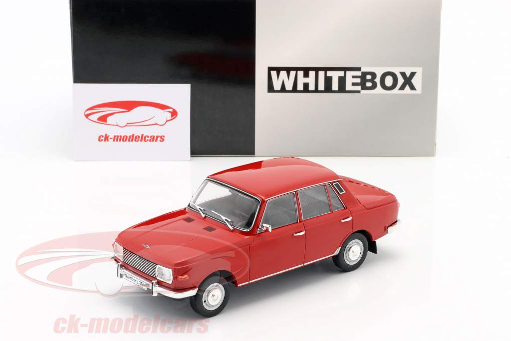 Wartburg 353 Año de construcción 1966 rojo oscuro 1:24 WhiteBox