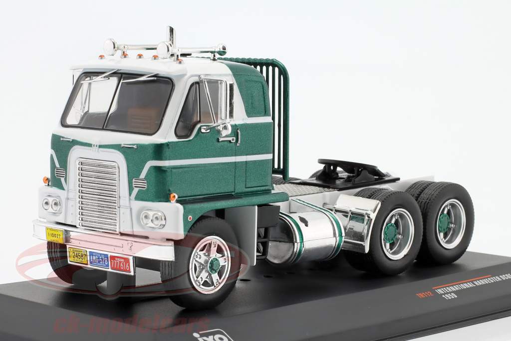 International Harvester DCOF-405 camiones 1959 verde metálico / Blanco 1:43 Ixo