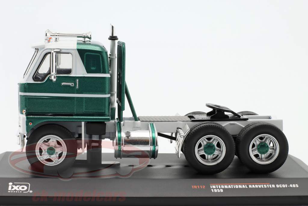 International Harvester DCOF-405 camions 1959 vert métallique / Blanc 1:43 Ixo
