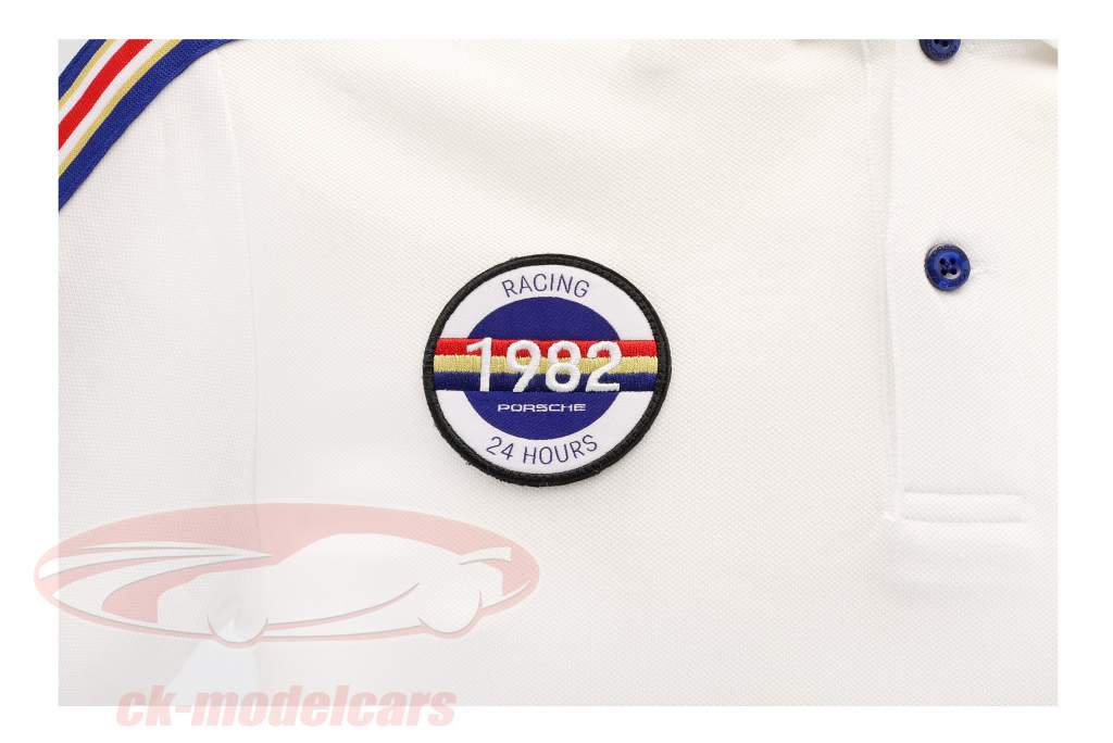 Porsche Rothmans Polo衫 #1 优胜者 24h LeMans 1982 蓝色的 / 白色的