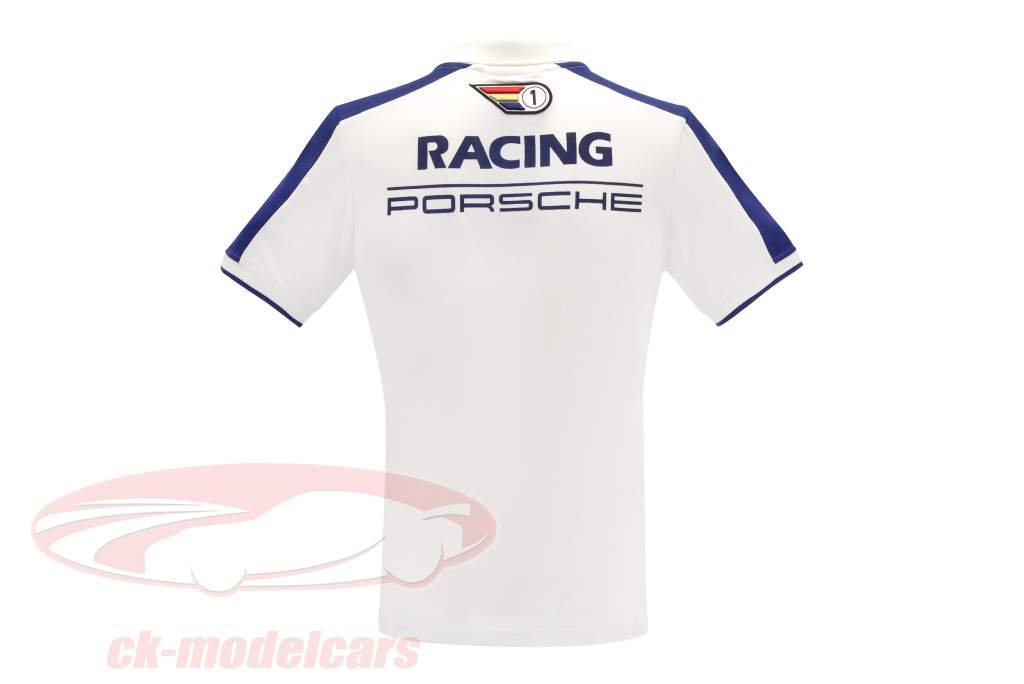 Porsche Rothmans polo shirt #1 winner 24h LeMans 1982 blue / White
