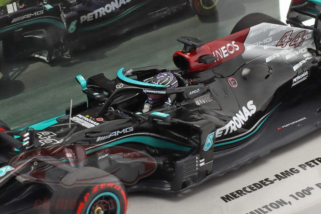 L. Hamilton Mercedes-AMG F1 W12 #44 100th Pole Position spanish GP Formula 1 2021 1:43 Minichamps