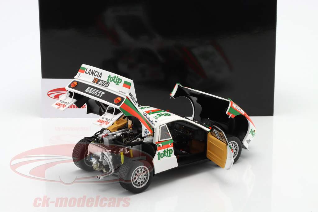 Lancia Rally 037 #2 ganador Rallye San Marino 1984 Vudafieri, Pirollo 1:18 Kyosho