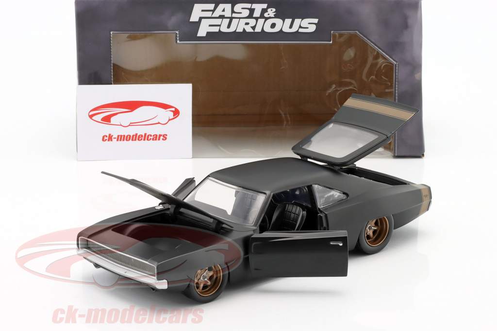Dodge Charger Widebody 1968 Fast & Furious 9 (2021) tapis le noir 1:24 Jada Toys