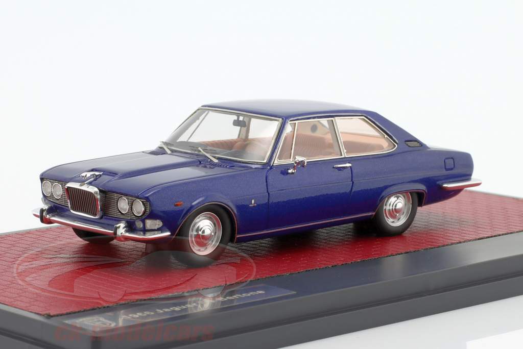 Jaguar FT Bertone Año de construcción 1966 azul metálico 1:43 Matrix