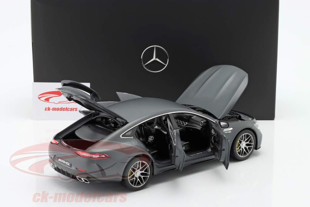 Mercedes-Benz AMG GT 63 S 4Matic  (X290) Con aerodinámico paquete selenitgrau 1:18 Norev