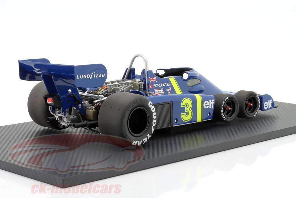 Jody Scheckter Tyrrell P34 #3 ganador Suecia GP fórmula 1 1976 1:12 TrueScale