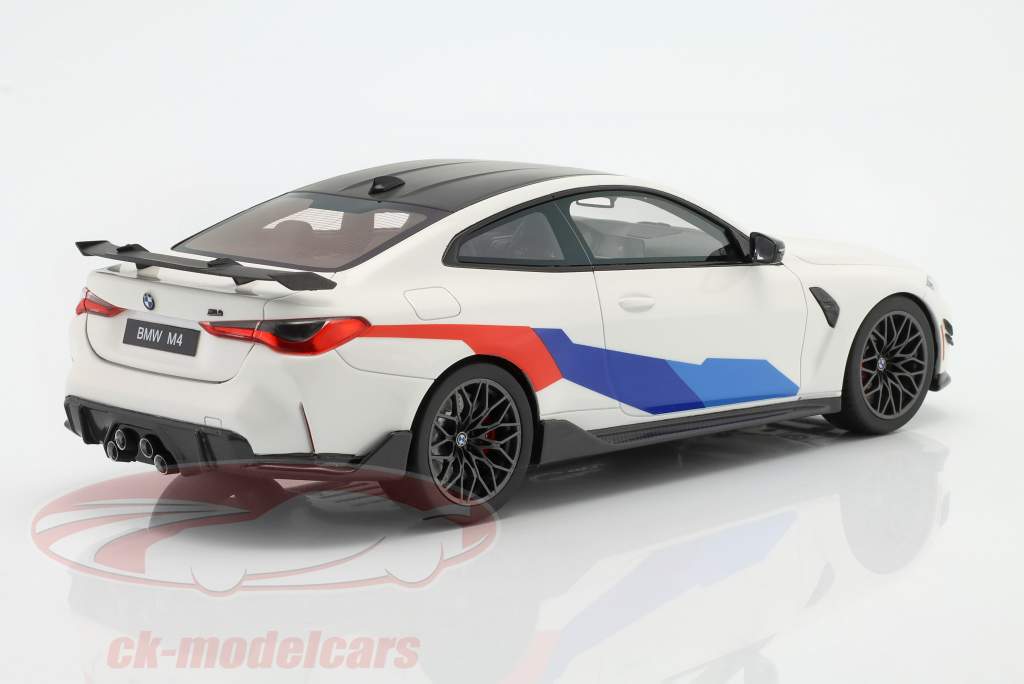 BMW M4 M-Performance (G82) Byggeår 2021 alpin hvid 1:18 TrueScale