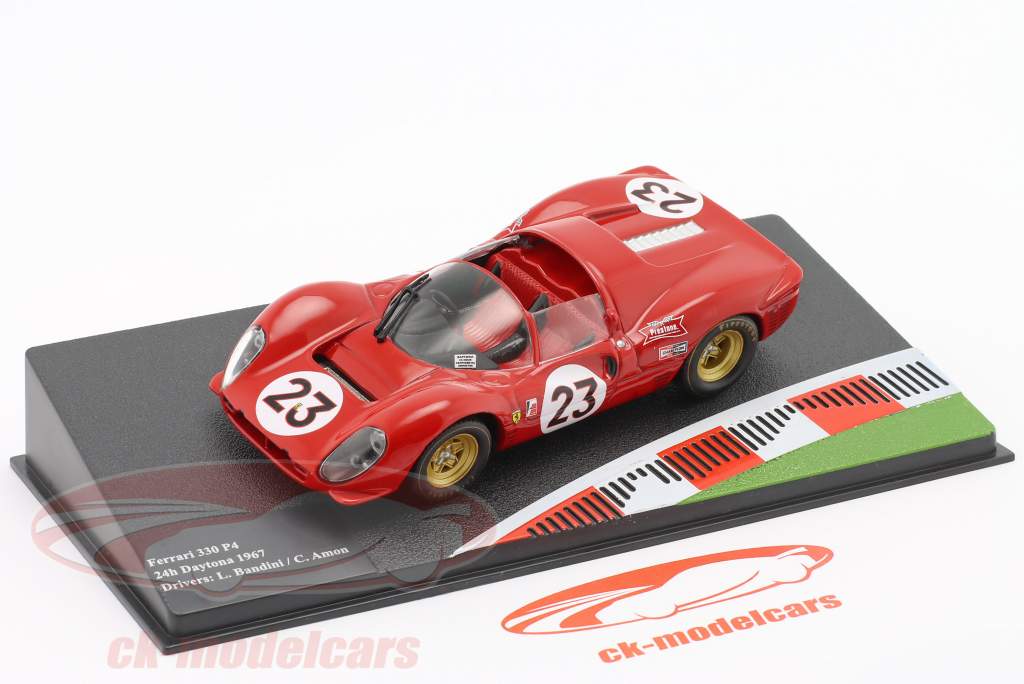 Ferrari 330 P4 #23 победитель 24h Daytona 1967 Bandini, Amon 1:43 Altaya