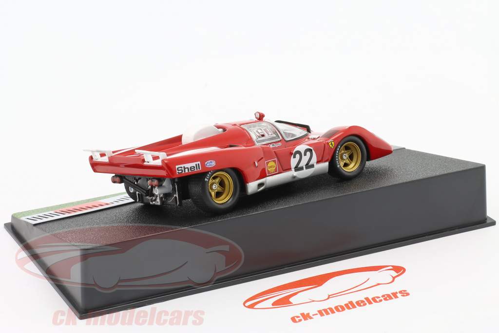 Ferrari 512 M #22 ganador 300km Imola 1971 A. Merzario 1:43 Altaya