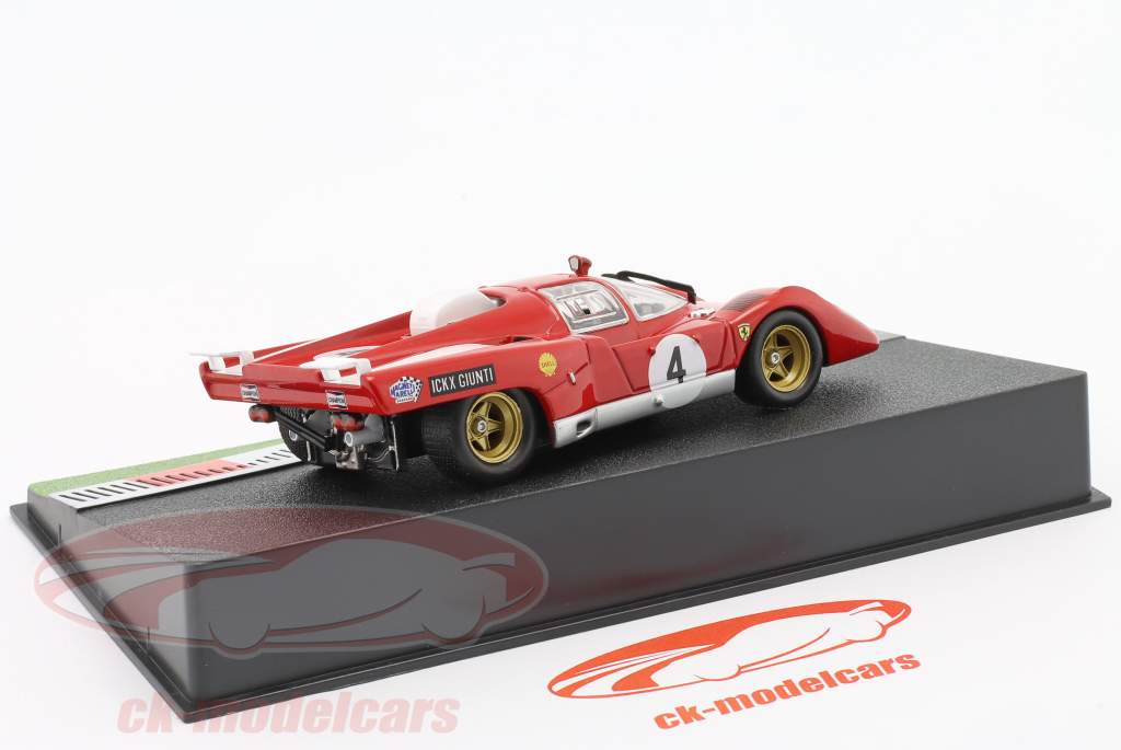 Ferrari 512M #4 vinder 9h Kyalami 1970 Ickx, Giunti 1:43 Altaya