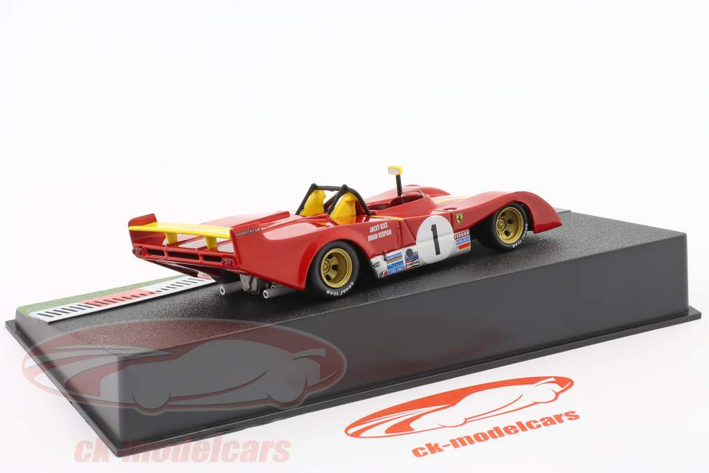 Ferrari 312 P #1 ganador 1000km Monza 1973 Ickx, Redman 1:43 Altaya