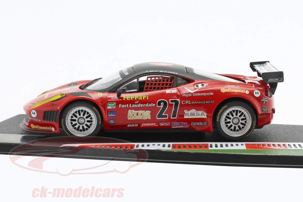 Ferrari 458 Italia Grand Am #27 Daytona Test 2011 1:43 Altaya