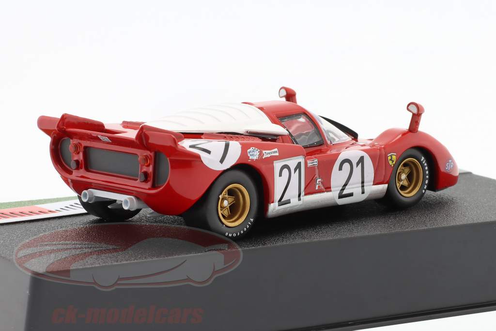 Ferrari 512 S #21 vinder 12h Sebring 1970 Vaccarella, Giunti, Andretti 1:43 Altaya