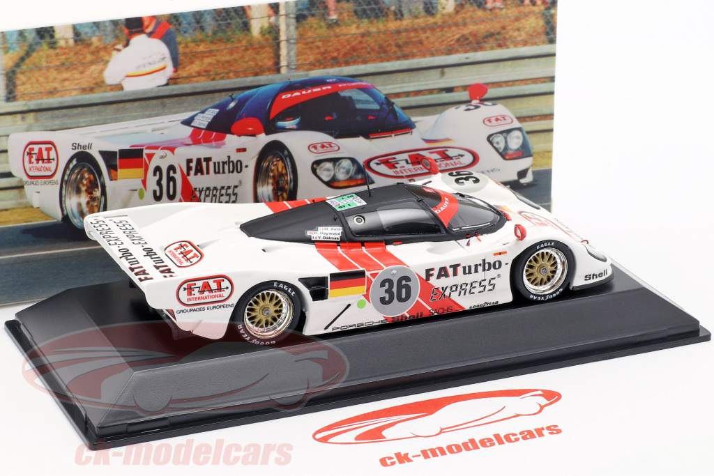 Dauer Porsche 962 #36 Winner 24 LeMans 1994 Dalmas / Haywood / Baldi 1:43 Spark