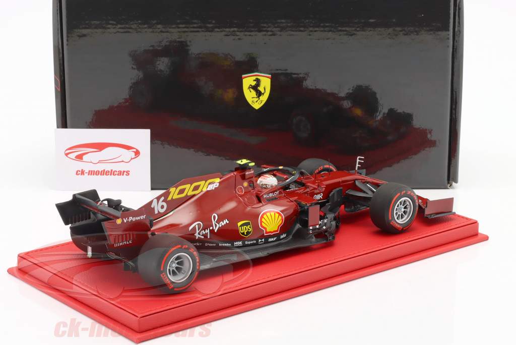 C. Leclerc Ferrari SF1000 #16 1000th GP Ferrari Toskana GP F1 2020 1:18 BBR