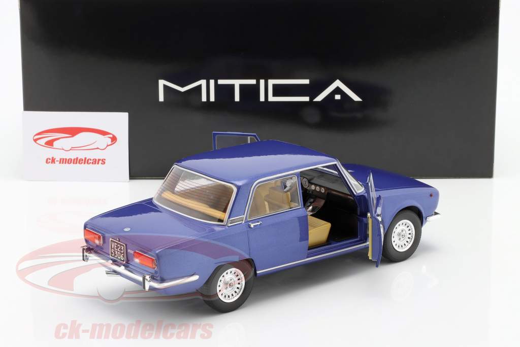 Alfa Romeo 2000 Berlina 1971 blau metallic 1:18 Mitica