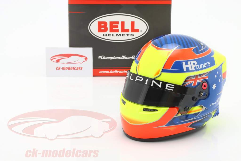 Oscar Piastri #2 Prema Racing Formel 2 Champion 2021 Helm 1:2 Bell